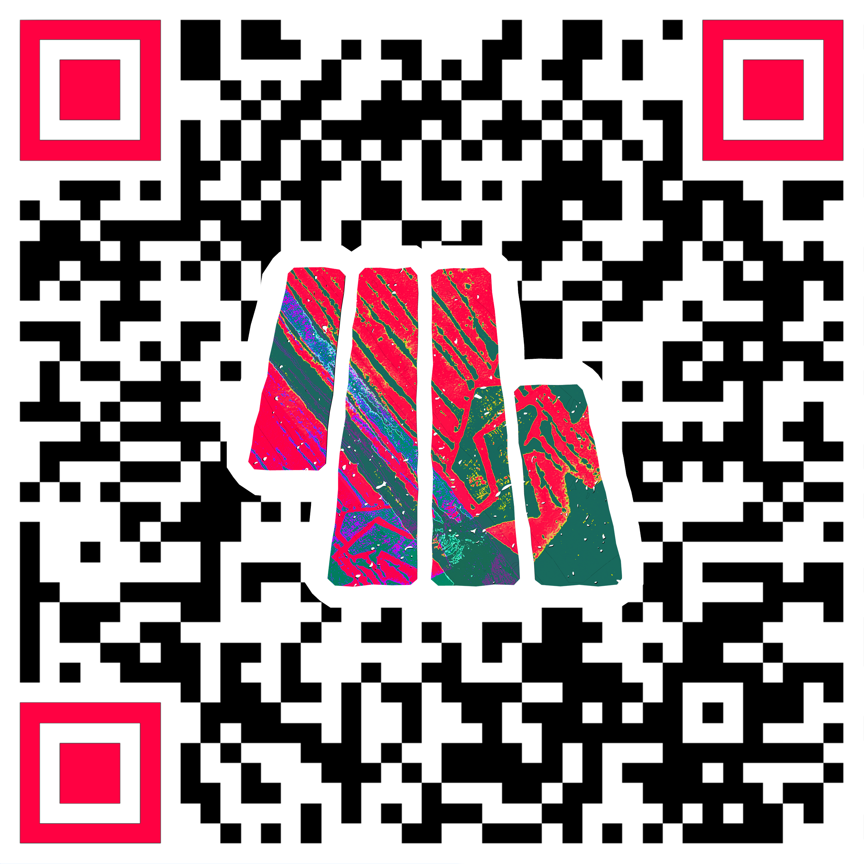 Matrica - QR kódos színes